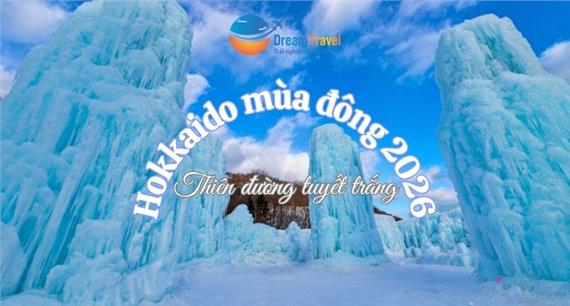 Tour Nhật Bản Đón Tết 2026: Khám Phá Hokkaido Mùa Đông